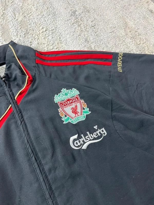 Jaqueta de Treino Liverpool adidas Vintage 2009-10 Tamanho G – photo 3